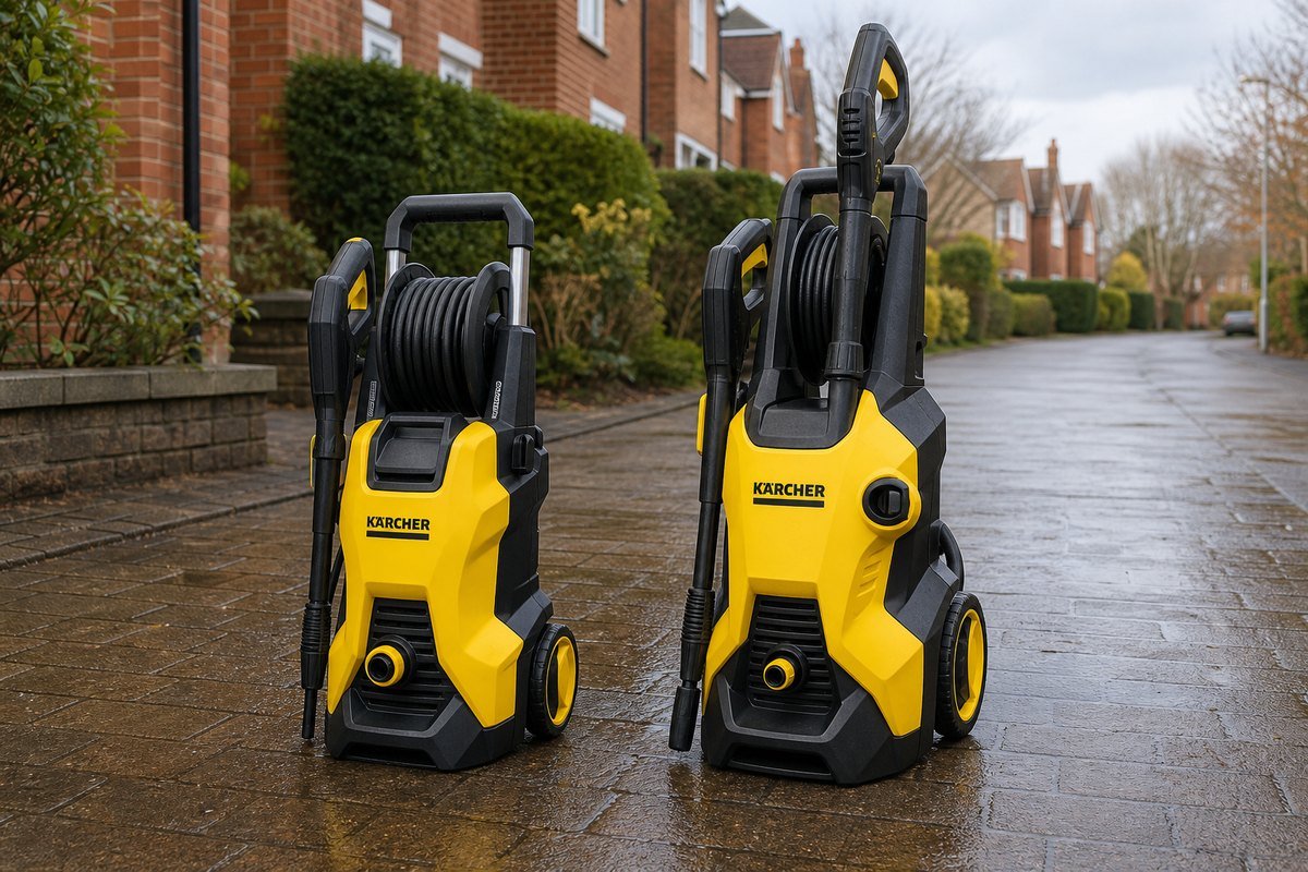 Kärcher K5 and K7 pressure washers