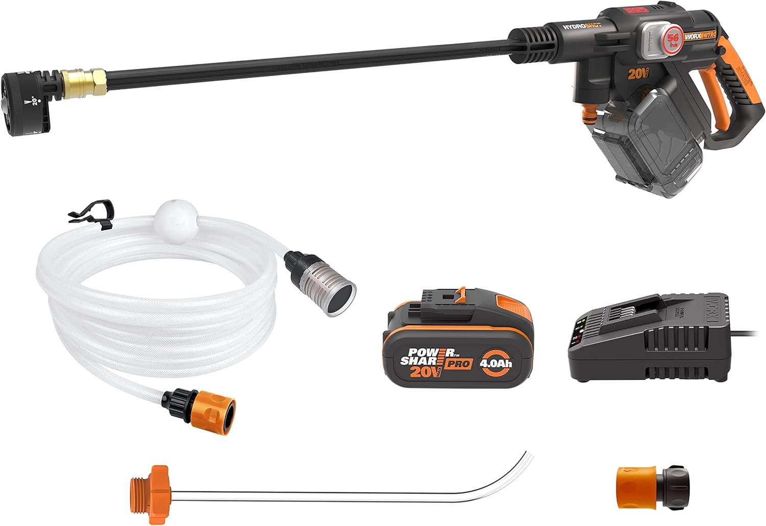 Worx Nitro HydroShot WG633E cordless pressure washer